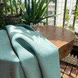  [Vải MM] (109) Vải Linen Bố Gân Dày Dặn, Mát, Chống Nhăn Lên Đầm, Váy, Quần, Vest, Set (Giá Bán 0.55m) 