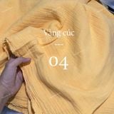  [180] Vải Xô Muslin 2 Lớp Mềm, Mát, Thấm Hút Tốt May Đồ Cho Bé, Quần, Váy, Đầm (Giá Bán 0.5m) 