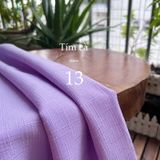  [Vải MM] (109) Vải Linen Bố Gân Dày Dặn, Mát, Chống Nhăn Lên Đầm, Váy, Quần, Vest, Set (Giá Bán 0.55m) 