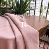  [Vải MM] (109) Vải Linen Bố Gân Dày Dặn, Mát, Chống Nhăn Lên Đầm, Váy, Quần, Vest, Set (Giá Bán 0.55m) 