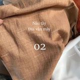  [Vải MM] [151] Vải Đũi Lạnh Vân Mây Chống Nhăn May Sơ Mi, Đầm, Váy Thiết Kế Không Cần Lót (Giá bán 0.55m) 