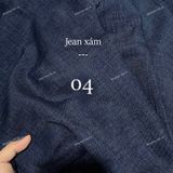  [Vải MM] [151] Vải Đũi Lạnh Vân Mây Chống Nhăn May Sơ Mi, Đầm, Váy Thiết Kế Không Cần Lót (Giá bán 0.55m) 