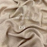  [Vải MM] [151] Vải Đũi Lạnh Vân Mây Chống Nhăn May Sơ Mi, Đầm, Váy Thiết Kế Không Cần Lót (Giá bán 0.55m) 