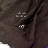  [Vải MM] [151] Vải Đũi Lạnh Vân Mây Chống Nhăn May Sơ Mi, Đầm, Váy Thiết Kế Không Cần Lót (Giá bán 0.55m) 