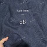  [Vải MM] [151] Vải Đũi Lạnh Vân Mây Chống Nhăn May Sơ Mi, Đầm, Váy Thiết Kế Không Cần Lót (Giá bán 0.55m) 