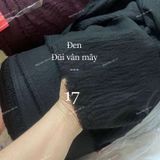  [Vải MM] [151] Vải Đũi Lạnh Vân Mây Chống Nhăn May Sơ Mi, Đầm, Váy Thiết Kế Không Cần Lót (Giá bán 0.55m) 
