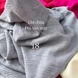  [Vải MM] [151] Vải Đũi Lạnh Vân Mây Chống Nhăn May Sơ Mi, Đầm, Váy Thiết Kế Không Cần Lót (Giá bán 0.55m) 