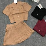  [Vải MM] [151] Vải Đũi Lạnh Vân Mây Chống Nhăn May Sơ Mi, Đầm, Váy Thiết Kế Không Cần Lót (Giá bán 0.55m) 