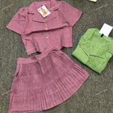  [Vải MM] [151] Vải Đũi Lạnh Vân Mây Chống Nhăn May Sơ Mi, Đầm, Váy Thiết Kế Không Cần Lót (Giá bán 0.55m) 