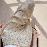  [Vải MM] [154] Vải Đũi Lạnh Nhăn In Hoa Mềm Mát Lên Sơ Mi, Áo Dài, Váy, Đầm (giá bán 0.5m) 