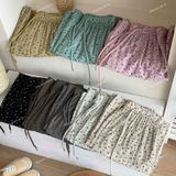  [Vải MM] [154] Vải Đũi Lạnh Nhăn In Hoa Mềm Mát Lên Sơ Mi, Áo Dài, Váy, Đầm (giá bán 0.5m) 