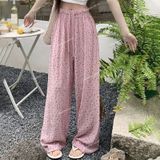  [Vải MM] [154] Vải Đũi Lạnh Nhăn In Hoa Mềm Mát Lên Sơ Mi, Áo Dài, Váy, Đầm (giá bán 0.5m) 