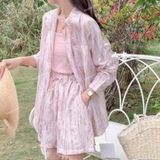  [156] Vải Đũi Lạnh Xước Mềm, Mát, Chống Nhăn Lên Sơ Mi, Váy, Đầm, Set Bộ Không Cần Lót (Giá bán 0.5m) 