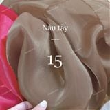  [212] Vải Tơ Sống Organza Chính Phẩm Bóng Mướt Lên Đầm, Váy, Sơ Mi, Áo Dài (giá bán 0.5m) 