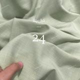  [117] Vải Linen Bamboo Cao Cấp Chống Nhăn Mềm, Mát, Lên Set Bộ, Váy, Đầm Thiết Kế (Giá Bán 0.55m) 