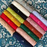  [282] Vải Ren Hoa Không Giãn Lên Áo, Váy, Đầm, Set Bộ Thiết Kế Phù Hợp Ngày Hè (Giá Bán 0.5m) 