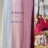  [Vải MM] (233) Vải Tơ Lông Vũ Mềm, Mịn, May Áo Dài, Váy, Đầm, Áo Kiểu (Giá Bán 0.5m) 