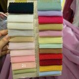  [Vải MM] (200) Vải Tơ Nến Nhẹ, Đứng Form, Không Giãn Lên Áo Kiểu, Áo Dài, Váy, Đầm Thiết Kế (Giá Bán 0.5m) 