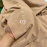  [Vải MM] [756] Vải Thun Tăm Lạnh Co Giãn 4 Chiều May Áo, Váy, Đầm, Bộ Thiết Kế (Giá bán 0.5m) 