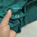  [Vải MM] [756] Vải Thun Tăm Lạnh Co Giãn 4 Chiều May Áo, Váy, Đầm, Bộ Thiết Kế (Giá bán 0.5m) 