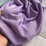  [Vải MM] [756] Vải Thun Tăm Lạnh Co Giãn 4 Chiều May Áo, Váy, Đầm, Bộ Thiết Kế (Giá bán 0.5m) 