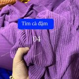  [Vải MM] (758) Vải Thun Xốp Nhật Co Giãn 4c Lên Quần, Váy, Đầm, Set Bộ Không Cần Lót (Giá Bán 0.55m) 