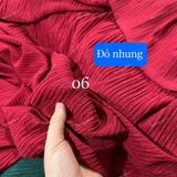  [Vải MM] (758) Vải Thun Xốp Nhật Co Giãn 4c Lên Quần, Váy, Đầm, Set Bộ Không Cần Lót (Giá Bán 0.55m) 