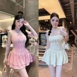  [750] Vải Thun Nỉ Gân Co Giãn 4 Chiều May Áo, Váy, Đầm, Set Bộ (Giá bán 0.5m) 