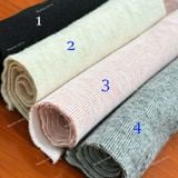  [750] Vải Thun Nỉ Gân Co Giãn 4 Chiều May Áo, Váy, Đầm, Set Bộ (Giá bán 0.5m) 