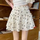  [751] Vải Thun Sóng Nơ Co Giãn 4 Chiều May Áo, Váy, Đầm, Set Bộ (Giá bán 0.5m) 