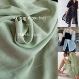  [210] Vải Tơ Óng Ngọc Trai Mỏng Nhẹ, Mềm, Mướt Lên Sơ Mi, Đầm, Váy Đẹp, Sang Trọng (Giá Bán 0.5m) 