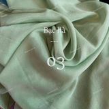  [210] Vải Tơ Óng Ngọc Trai Mỏng Nhẹ, Mềm, Mướt Lên Sơ Mi, Đầm, Váy Đẹp, Sang Trọng (Giá Bán 0.5m) 