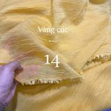  [Vải MM] (211) Vải Tơ Nhăn Nhẹ, Mềm, Mướt Lên Sơ Mi, Đầm, Váy Đẹp, Sang Trọng (Giá Bán 0.5m) 