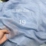  [Vải MM] (211) Vải Tơ Nhăn Nhẹ, Mềm, Mướt Lên Sơ Mi, Đầm, Váy Đẹp, Sang Trọng (Giá Bán 0.5m) 