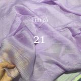  [Vải MM] (211) Vải Tơ Nhăn Nhẹ, Mềm, Mướt Lên Sơ Mi, Đầm, Váy Đẹp, Sang Trọng (Giá Bán 0.5m) 