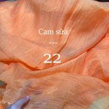  [Vải MM] (211) Vải Tơ Nhăn Nhẹ, Mềm, Mướt Lên Sơ Mi, Đầm, Váy Đẹp, Sang Trọng (Giá Bán 0.5m) 