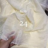  [Vải MM] (211) Vải Tơ Nhăn Nhẹ, Mềm, Mướt Lên Sơ Mi, Đầm, Váy Đẹp, Sang Trọng (Giá Bán 0.5m) 