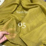  [Vải MM] (211) Vải Tơ Nhăn Nhẹ, Mềm, Mướt Lên Sơ Mi, Đầm, Váy Đẹp, Sang Trọng (Giá Bán 0.5m) 