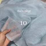  [Vải MM] (211) Vải Tơ Nhăn Nhẹ, Mềm, Mướt Lên Sơ Mi, Đầm, Váy Đẹp, Sang Trọng (Giá Bán 0.5m) 