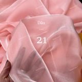  [212] Vải Tơ Sống Organza Chính Phẩm Bóng Mướt Lên Đầm, Váy, Sơ Mi, Áo Dài (giá bán 0.5m) 