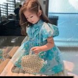  [225] Vải Tơ Gấm Hoa Mai Cao Cấp May Áo Dài, Váy, Đầm Thiết Kế (Giá Bán 0.5m) 