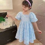  [227] Vải Tơ Hoa 3D Nhẹ, Mát Lên Áo Dài, Đầm, Váy, Set Bộ Thiết Kế (Giá Bán 0.5m) 