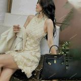  [228] Vải Tơ Đan Hoa Lên Sơ Mi, Đầm, Váy, Set Bộ Thiết Kế Cần Lót (Giá Bán 0.5m) 