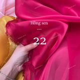  [212] Vải Tơ Sống Organza Chính Phẩm Bóng Mướt Lên Đầm, Váy, Sơ Mi, Áo Dài (giá bán 0.5m) 