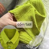  [Vải MM] [151] Vải Đũi Lạnh Vân Mây Chống Nhăn May Sơ Mi, Đầm, Váy Thiết Kế Không Cần Lót (Giá bán 0.55m) 