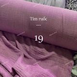  [Vải MM] [151] Vải Đũi Lạnh Vân Mây Chống Nhăn May Sơ Mi, Đầm, Váy Thiết Kế Không Cần Lót (Giá bán 0.55m) 