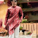  [313] Vải Tafta Gấm Xà Cừ Cao Cấp May Áo, Áo Dài, Váy, Đầm, Set Bộ (giá bán 0.5m) 