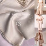  [Vải MM] [103] Vải Linen Tưng Ướt Premium Đã Wash Lên Áo, Quần, Váy, Đầm, Sơ Mi (Giá Bán 0.55m) 