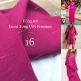  [Vải MM] [103] Vải Linen Tưng Ướt Premium Đã Wash Lên Áo, Quần, Váy, Đầm, Sơ Mi (Giá Bán 0.55m) 