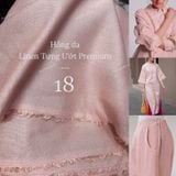  [Vải MM] [103] Vải Linen Tưng Ướt Premium Đã Wash Lên Áo, Quần, Váy, Đầm, Sơ Mi (Giá Bán 0.55m) 